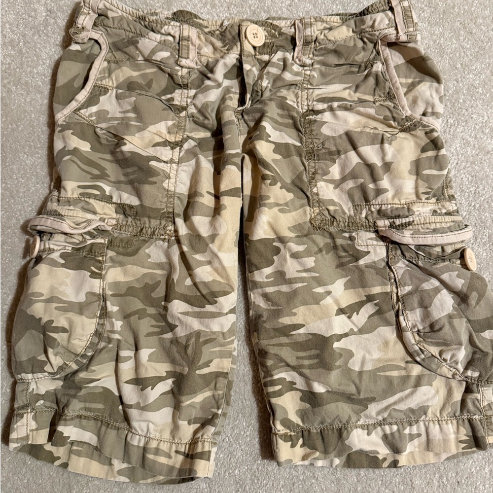 Twill Twenty Two Women's Camouflage Cargo Shorts